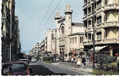 ORAN 1950 LA SYNAGOGUE